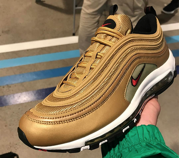 Gold Air Max 97s This Spring – TUC